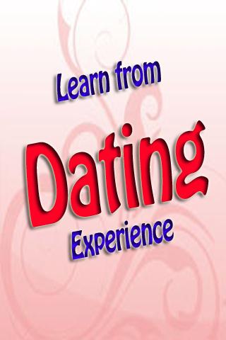 Learn From Dating Experience