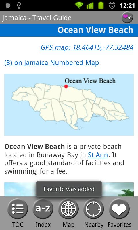 Jamaica - Travel Guide Screen 3