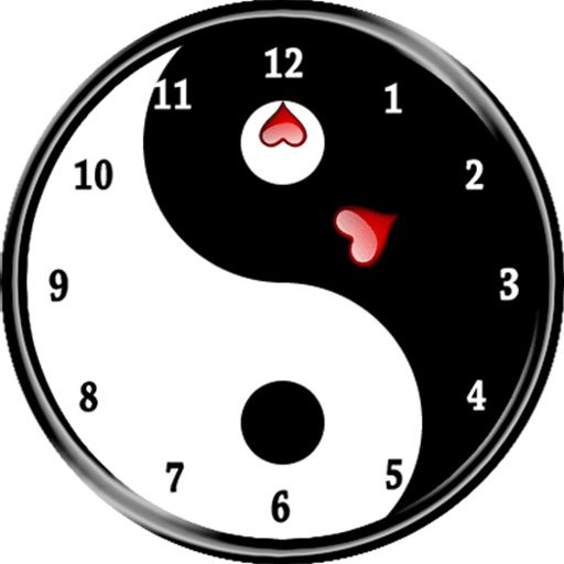 Black And White Clock 個人化 App LOGO-APP開箱王