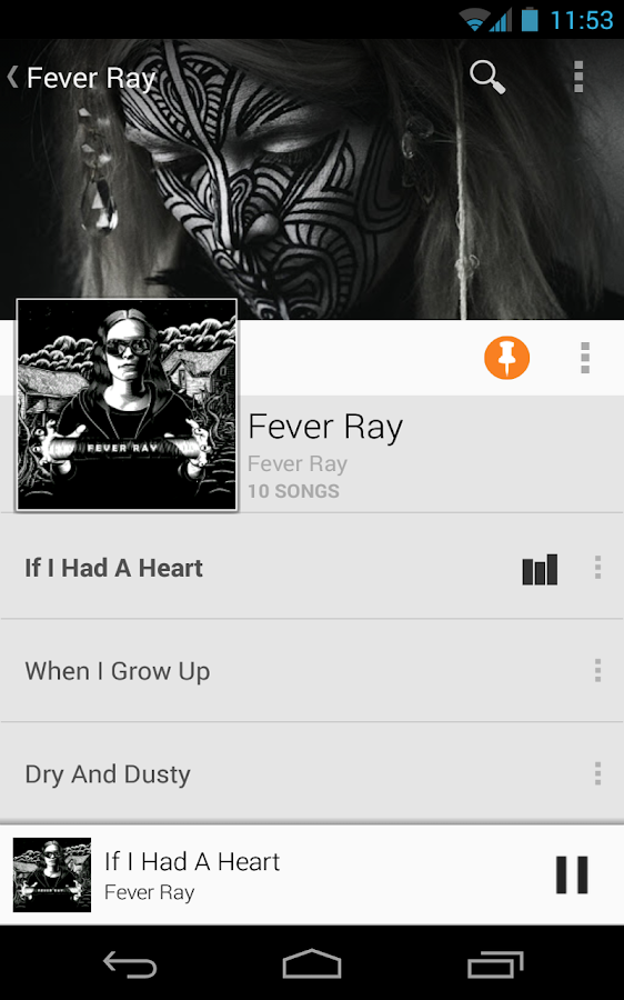 Google Play Music - screenshot