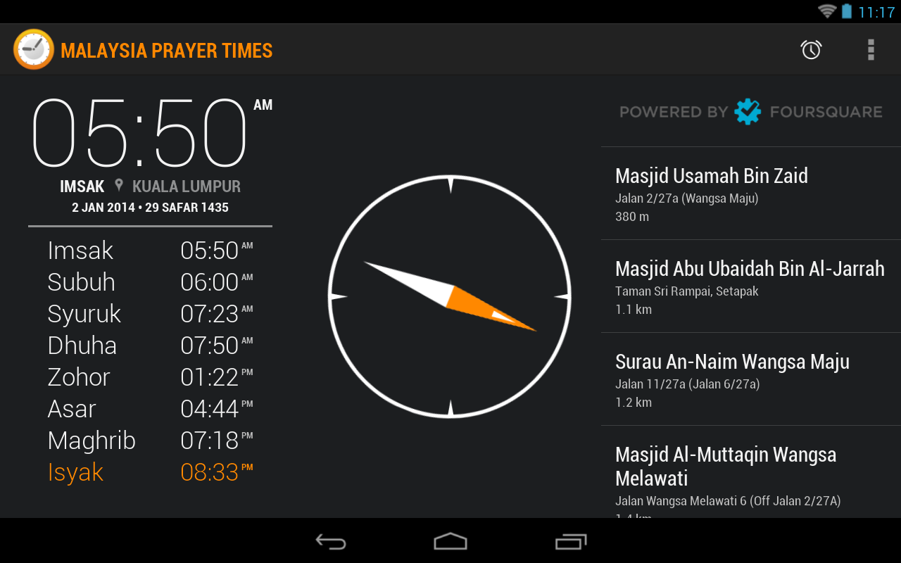 Malaysia Prayer Times APK by Noorzaini Ilhami Details