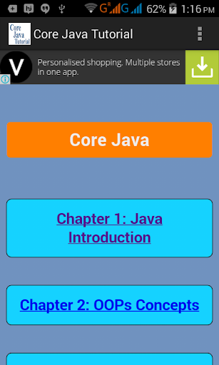 Core Java Tutorial