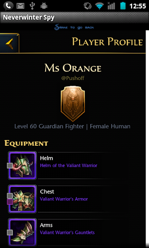 【免費工具App】Neverwinter Character Spy-APP點子