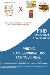 Find Wrong Food Combinations Screenshots 1