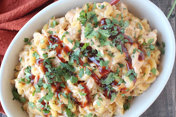 BBQ Chicken Mac and Cheese