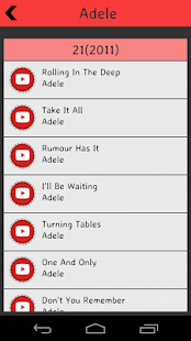 Adele Lyrics Screenshots 2