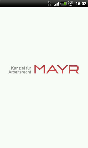 MAYR Kanzlei für Arbeitsrecht