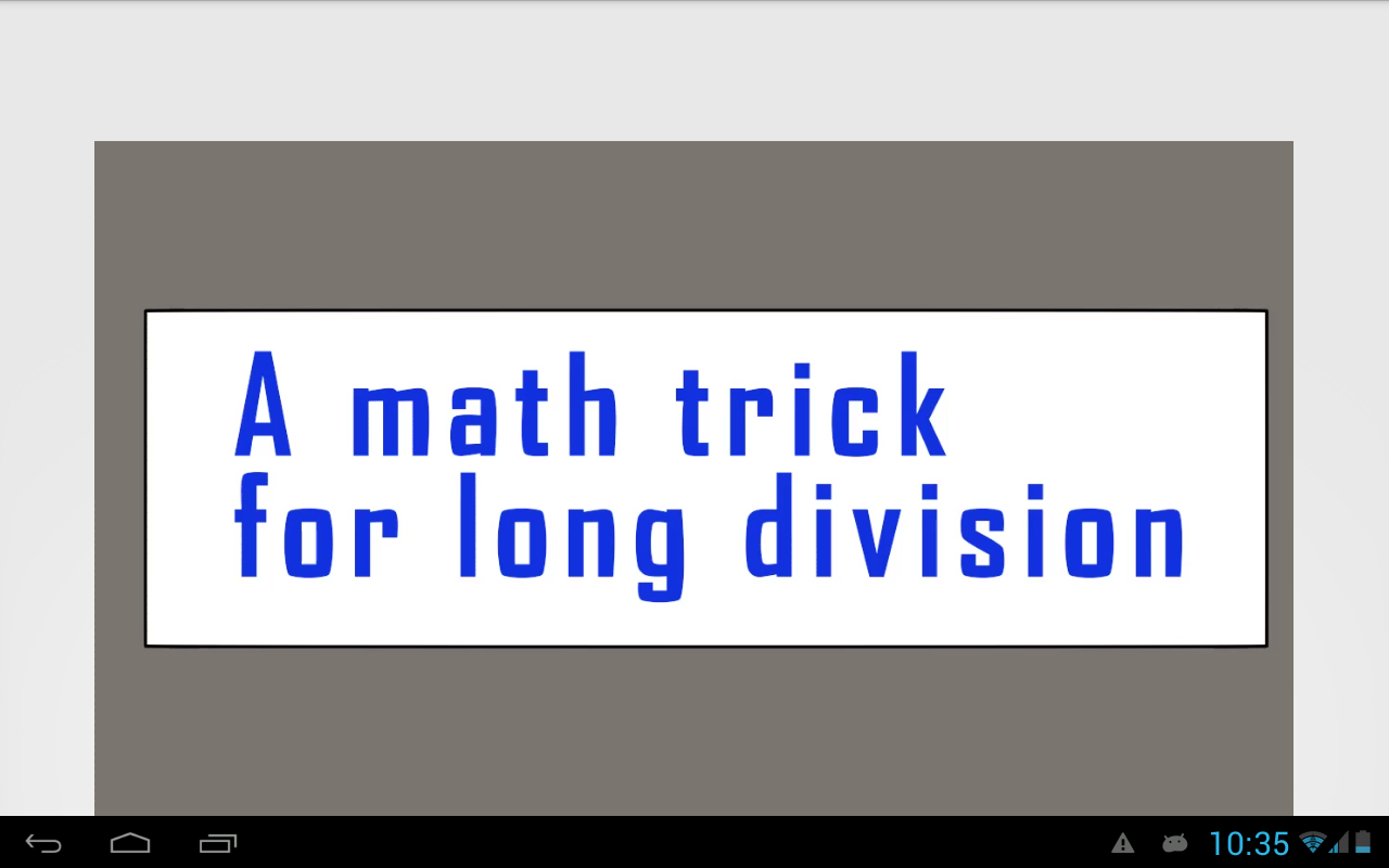 Worksheet How To Learn Long Division long division android apps on google play screenshot