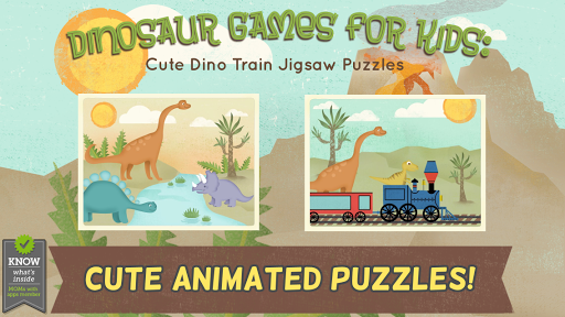 Kids Dinosaur Games- Puzzles