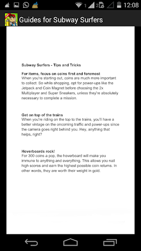 【免費娛樂App】Guide, Tips for Subway Surfers-APP點子