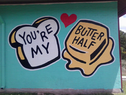 Butter Half Mural