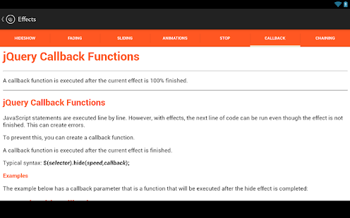 JQuery Tutorials Screenshots 18