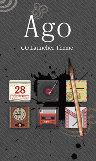 ago GO LAUNCHER THEME