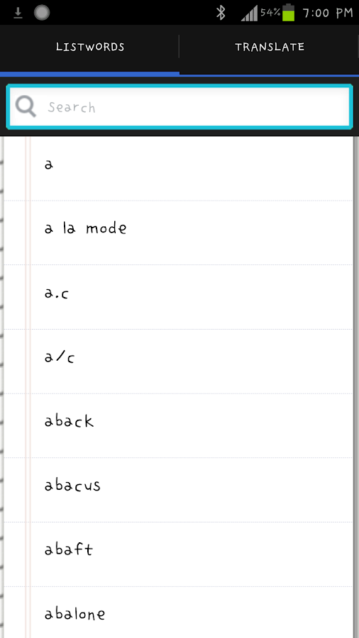 Eng-Khmer Dictionary - screenshot