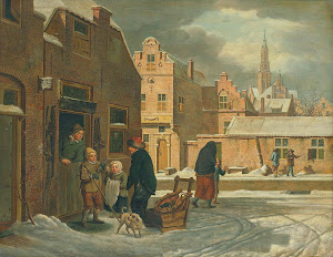 RIJKS: Dirk Jan van der Laan: City View in the Winter 1813