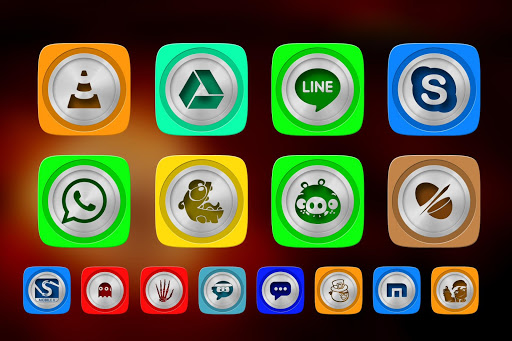 Silvon Icon Pack Theme