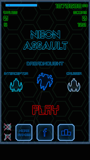 【免費街機App】Neon Assault-APP點子