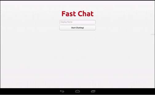 Fast Chat - private chat rooms