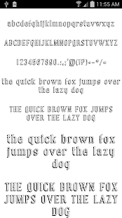 Fonts for FlipFont 50 8