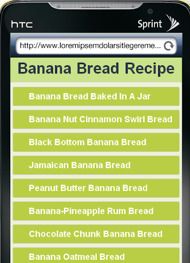 Banana Bread Recipe