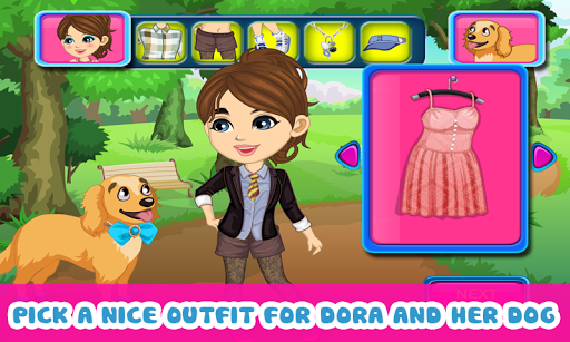 Dora and her Dog – Dog game