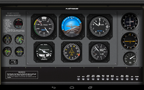 Android application FlightGauge screenshort