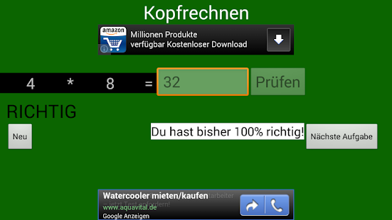 MatheHilfe Kopfrechnen Screenshots 3