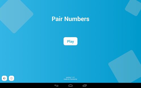 Pair Numbers for Kids