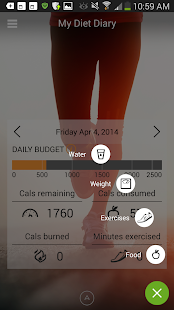 My Diet Diary Calorie Counter - screenshot thumbnail