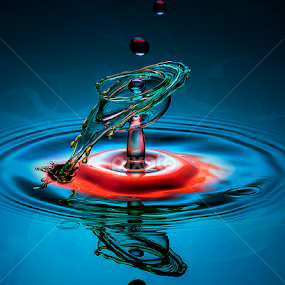 Tumpah lagi deh by Chandra Irahadi - Abstract Water Drops & Splashes
