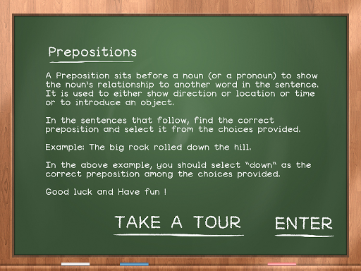 Prepositions For Kids