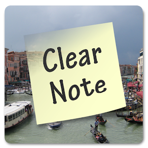 Clear Note Widget Sticky Notes logo