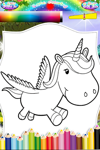 Unicorn Kids Coloring