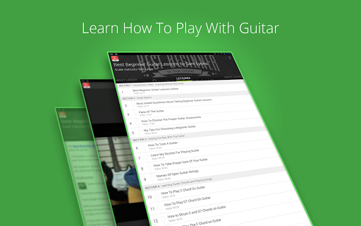 【免費教育App】Guitar Lessons-APP點子