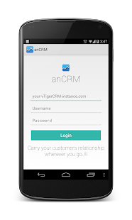 anCRM - vTiger CRM Client Screenshots 0
