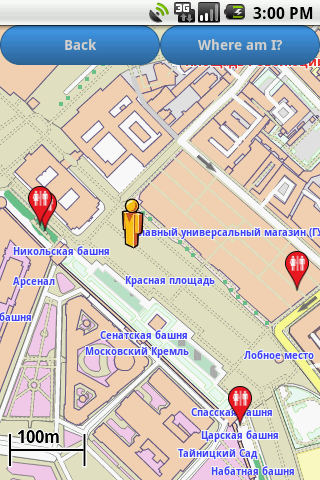 Moscow Amenities Map