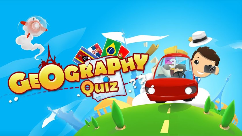 Geography Quiz Game 3D Screen 1