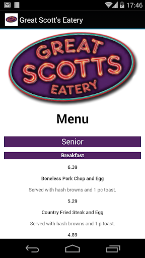 Great Scott's Eatery