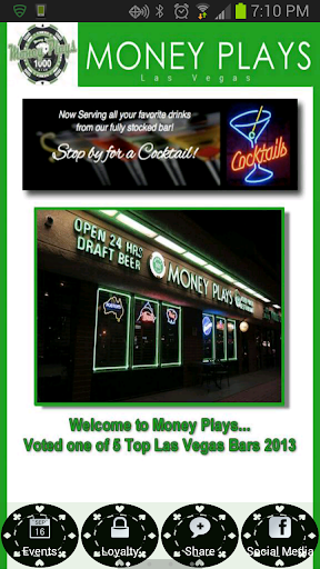 Money Plays Bar Las Vegas