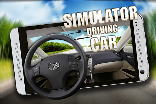 Simulator driving car