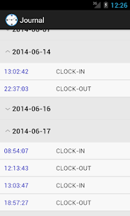 proTime SAP Time Tracking Screenshots 3