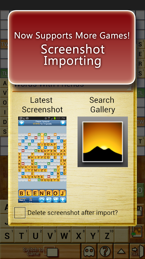 Word Breaker (Scrabble Cheat) screenshot