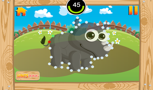 【免費解謎App】FREE Dot 2 Dot Zoo Virtual Pet-APP點子