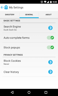 Ghostery Privacy Browser - screenshot thumbnail