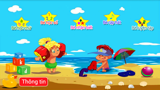 Download Be hoc chu - bé học chữ APK for Android