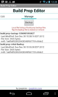 Build Prop Editor - screenshot thumbnail