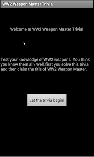 How to download WW2 Weapon Master Trivia 1.3 apk for laptop