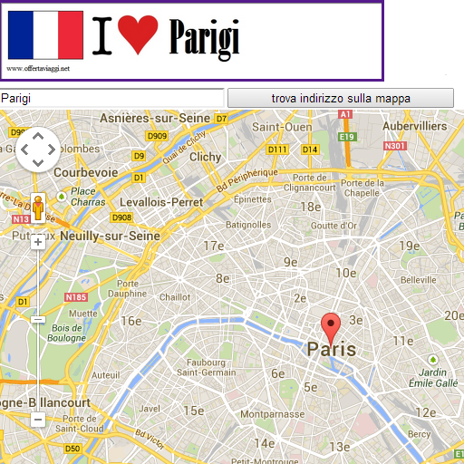 Paris Map