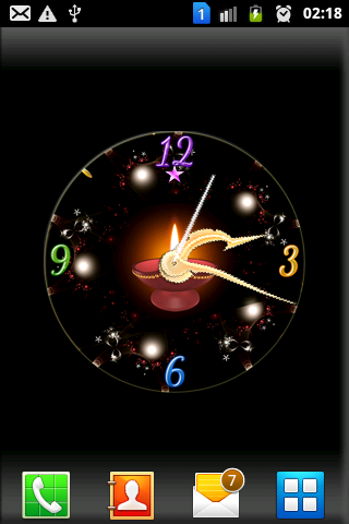 Diwali Clock