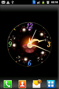 Diwali Clock - screenshot thumbnail